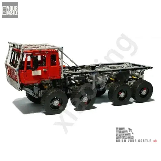 MOC Technic Heavy Machinery truck building set - BuildYourCastle