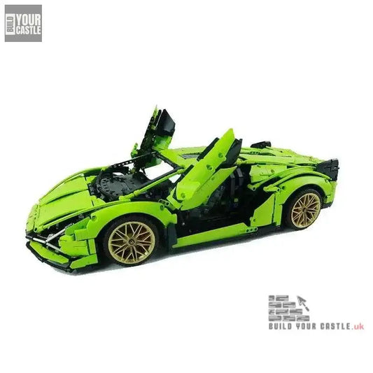 MOC Technic Lamborghini Sian building set 42115 - BuildYourCastle