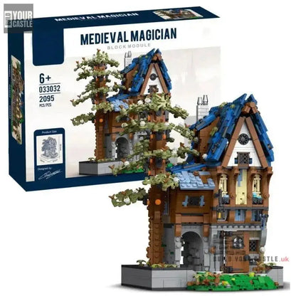 MOC Technic Medieval Blacksmith Shop Magic House - BuildYourCastle