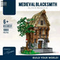 MOC Technic Medieval Blacksmith Shop Magic House - BuildYourCastle