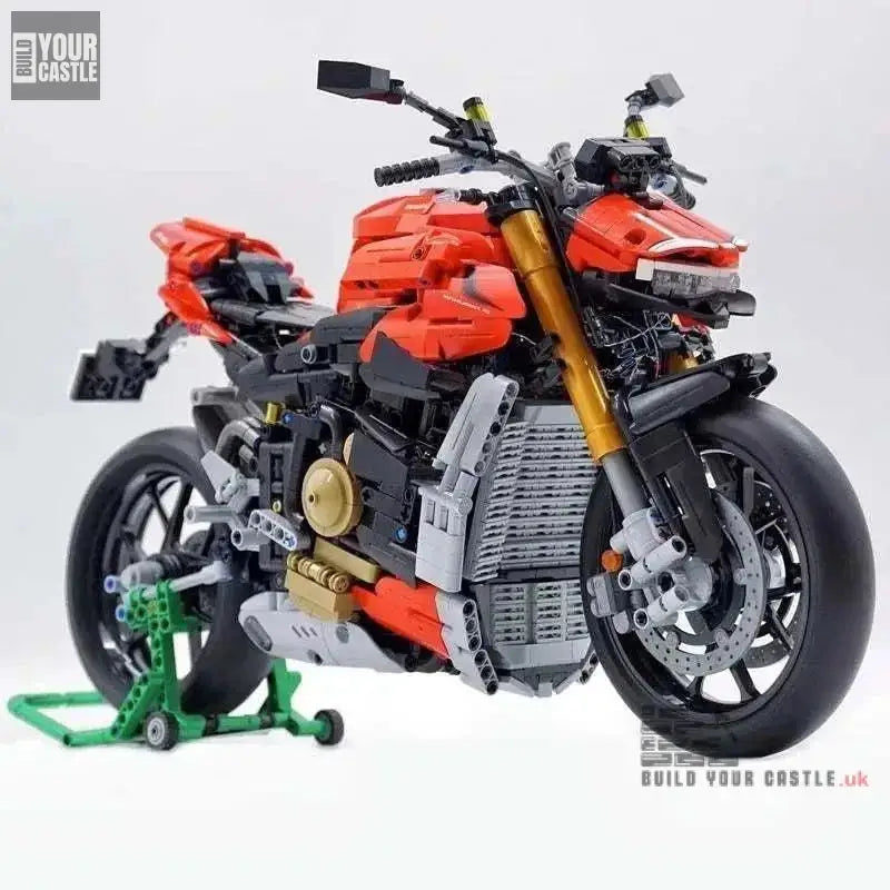 MOC Technical motorcycles building sets 1:5 - choose your variant - BuildYourCastle