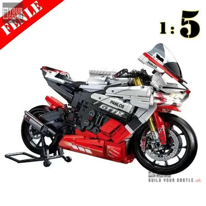 MOC Technical motorcycles building sets 1:5 - choose your variant - BuildYourCastle