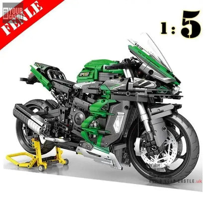 MOC Technical motorcycles building sets 1:5 - choose your variant - BuildYourCastle