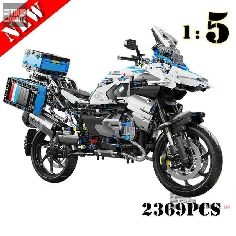 MOC Technical motorcycles building sets 1:5 - choose your variant - BuildYourCastle