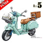 MOC Technical motorcycles building sets 1:5 - choose your variant - BuildYourCastle