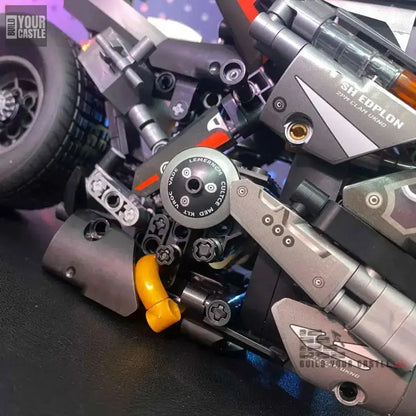 MOC Technic motorcycle Supersport concept building - BuildYourCastle