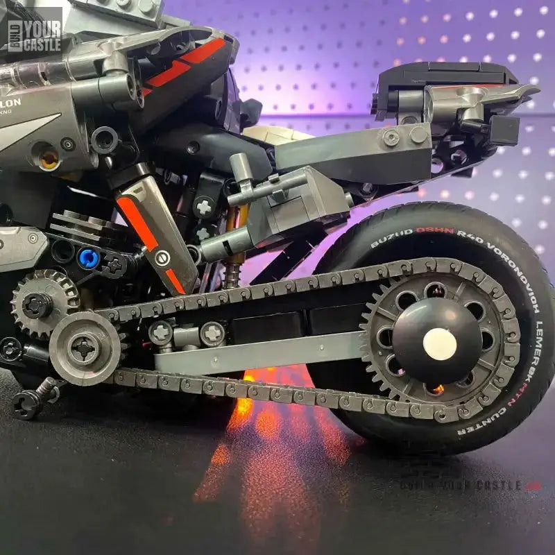 MOC Technic motorcycle Supersport concept building - BuildYourCastle