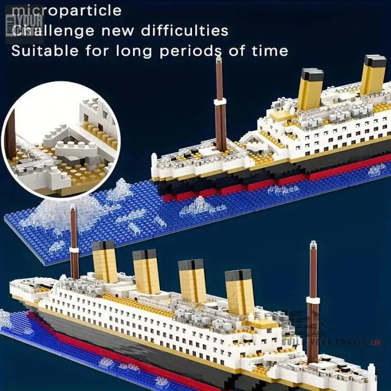 MOC Titanic building set - BuildYourCastle