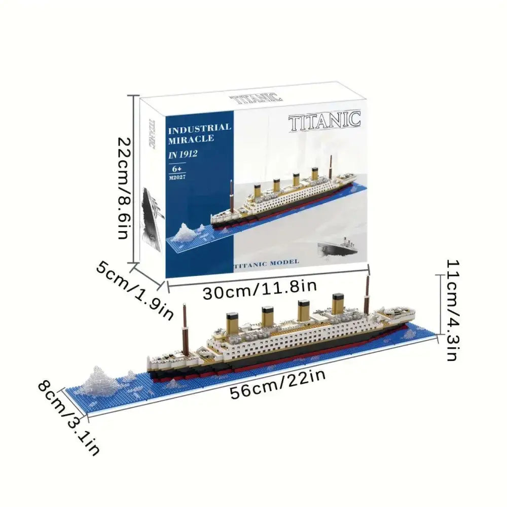 MOC Titanic building set