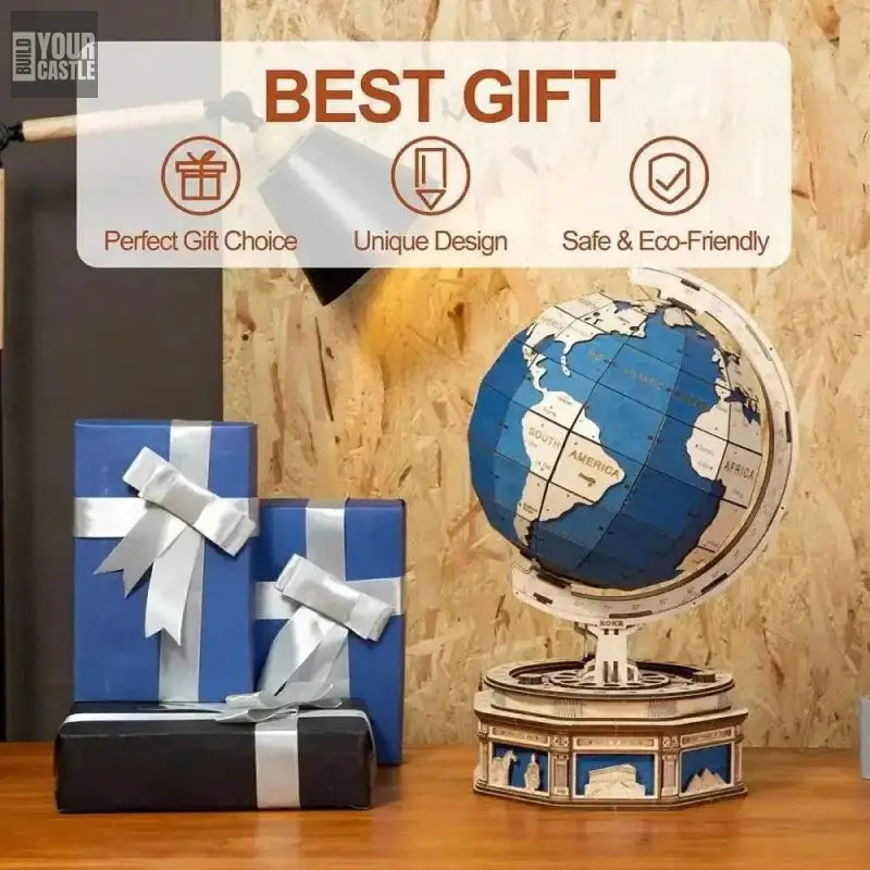 Robotime 3D Globe Wooden Puzzle