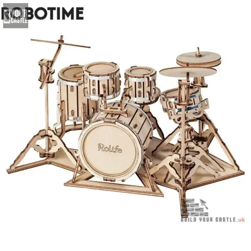 Robotime 3D Musical Instrument Wooden Puzzle - BuildYourCastle