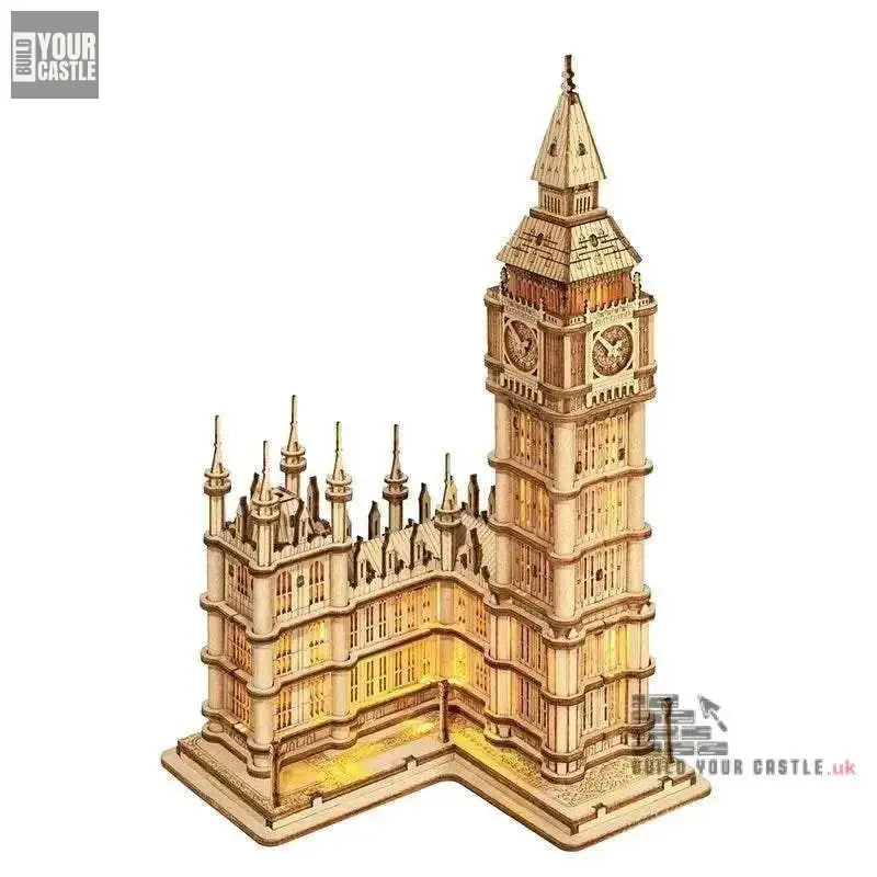 Robotime Big Ben DIY 3D Tower building set - BuildYourCastle