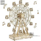 232pcs Robotime DIY Rotatable Ferris Wheel - BuildYourCastle