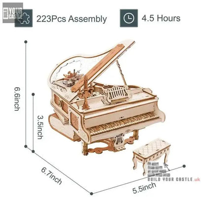 Robotime Magic Piano wooden puzzle - BuildYourCastle