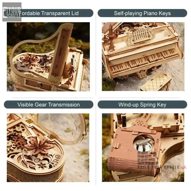 Robotime Magic Piano wooden puzzle - BuildYourCastle