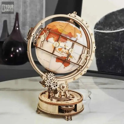 Robotime Rokr Globe with LED Light 180pcs - BuildYourCastle