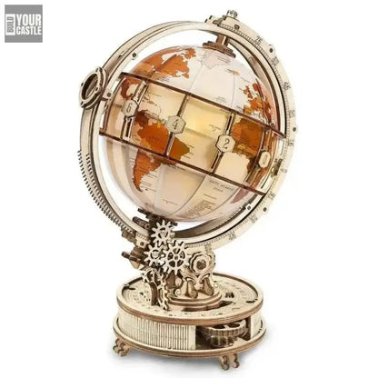 Robotime Rokr Globe with LED Light 180pcs - BuildYourCastle