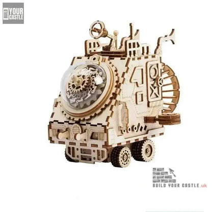 Robotime ROKR Robot Steampunk Music Box 3D - BuildYourCastle