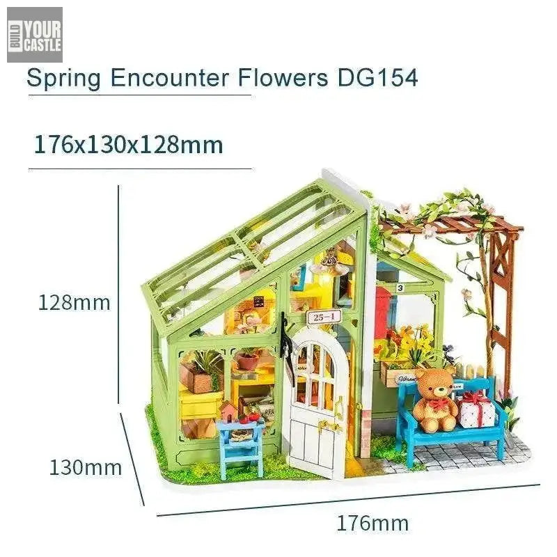 Robotime Rolife DIY Dollhouse Leisure Time Series - BuildYourCastle