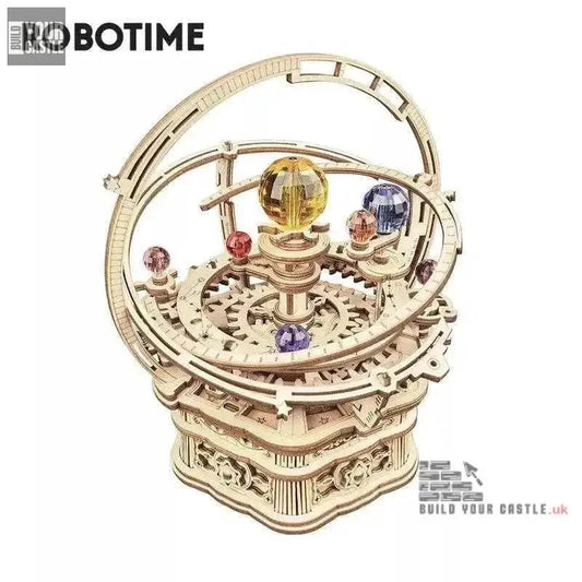 Robotime Starry Night Rokr 84pcs Rotatable DIY 3D Starry Night Wooden Model - BuildYourCastle