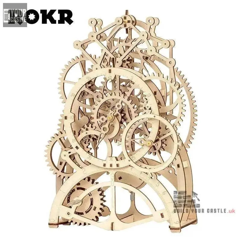 Robotime Wooden Puzzle Mechanical Gear - BuildYourCastle