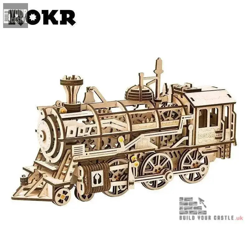 Robotime Wooden Puzzle Mechanical Gear - BuildYourCastle