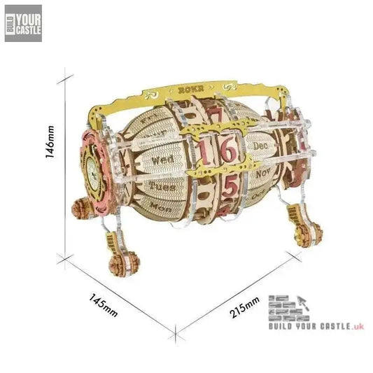 Robotime Zodiac Wall Clock TIME - BuildYourCastle