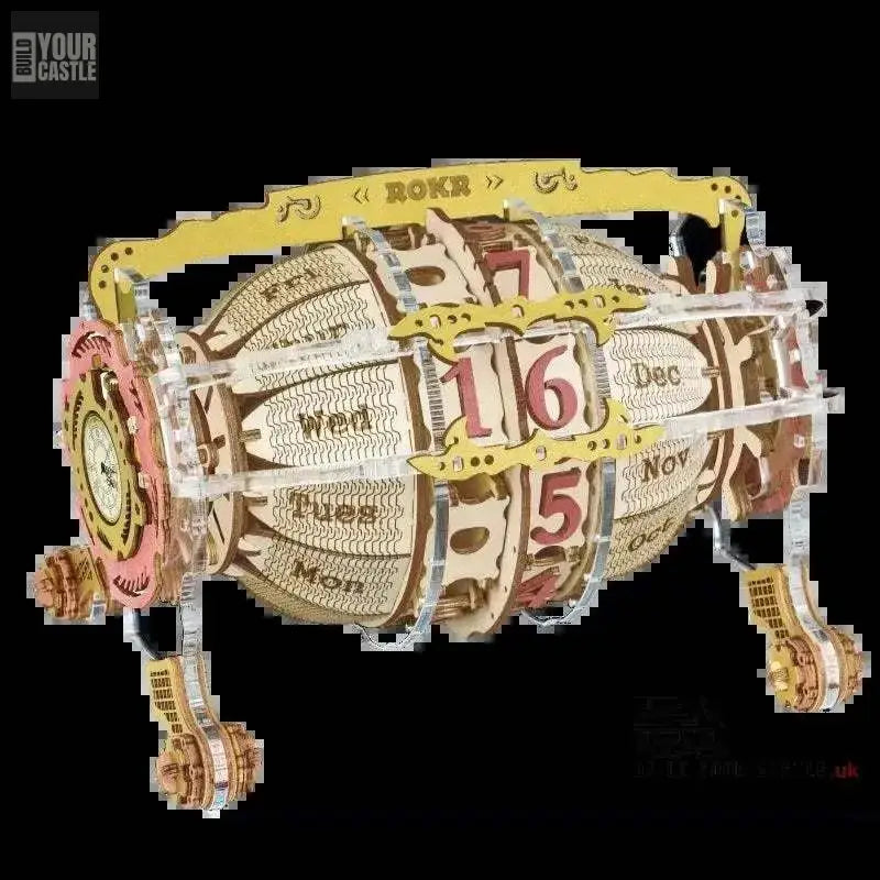 RobotimeTime Engine 3D Wooden puzzle Model - BuildYourCastle