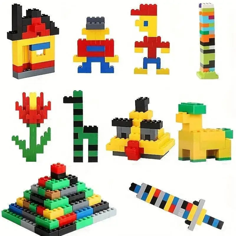 Single blocks for children DIY creative 1000pcs