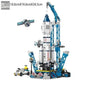 Spaceships building set Rocket Launching Pad Moon - BuildYourCastle