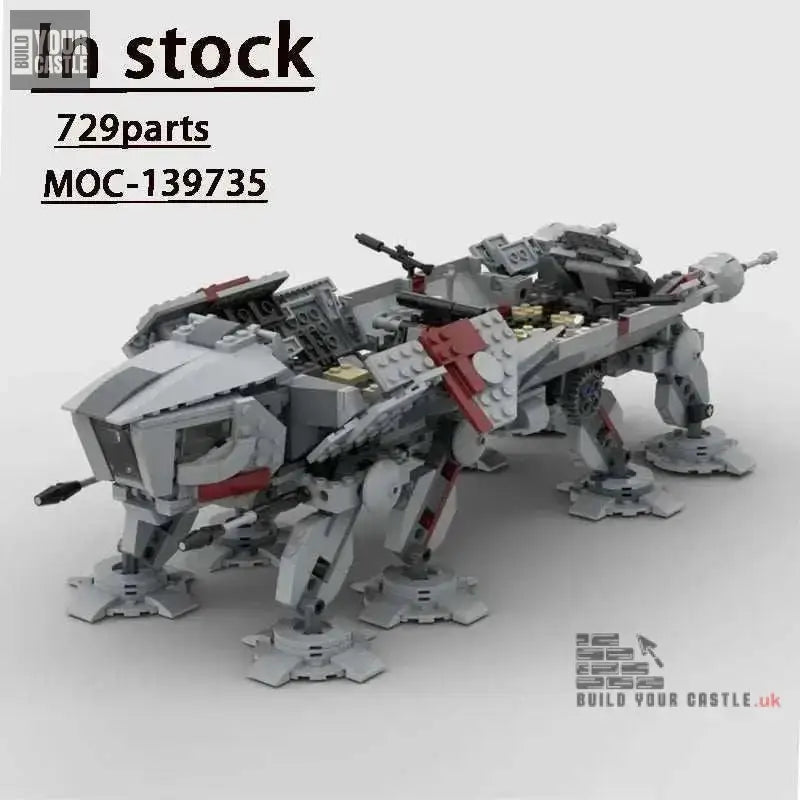 STAR WARS AT TE 75337 MOC building blocks - BuildYourCastle