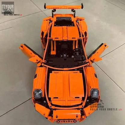 Technic 42056 Porsche 911 GT3 Orange Building Blocks - BuildYourCastle