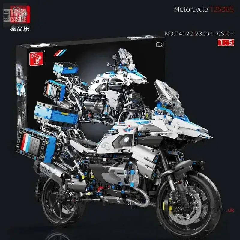 Technic BMW 1250 GS motorcycle building set TGL - BuildYourCastle