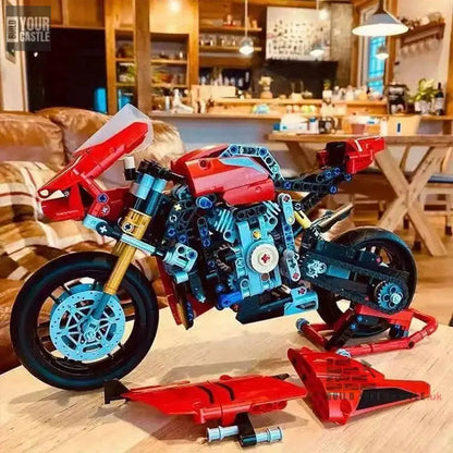 Technic DUCATI 950 motorcycle building set - BuildYourCastle