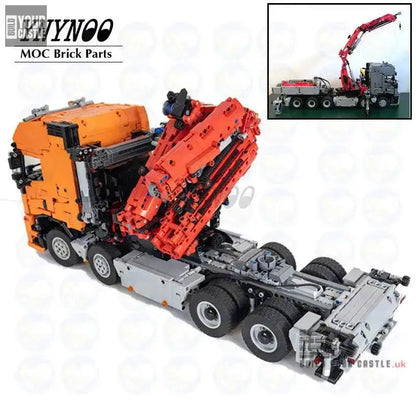 TECHNIC VOLVO FH16 Building set with motors 8x6 4351 PCS - BuildYourCastle