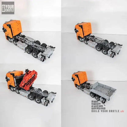 TECHNIC VOLVO FH16 Building set with motors 8x6 4351 PCS - BuildYourCastle