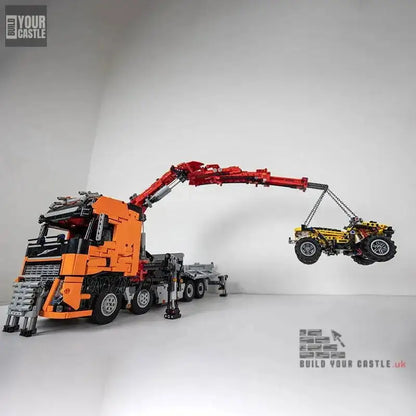 TECHNIC VOLVO FH16 Building set with motors 8x6 4351 PCS - BuildYourCastle