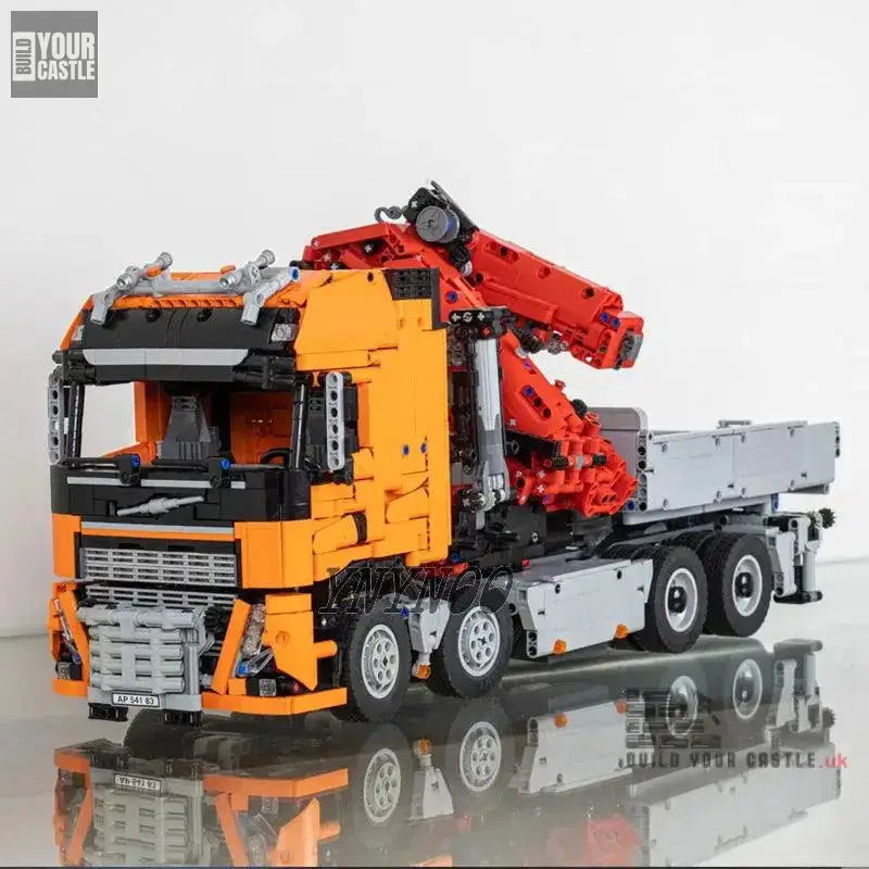 TECHNIC VOLVO FH16 Building set with motors 8x6 4351 PCS - BuildYourCastle