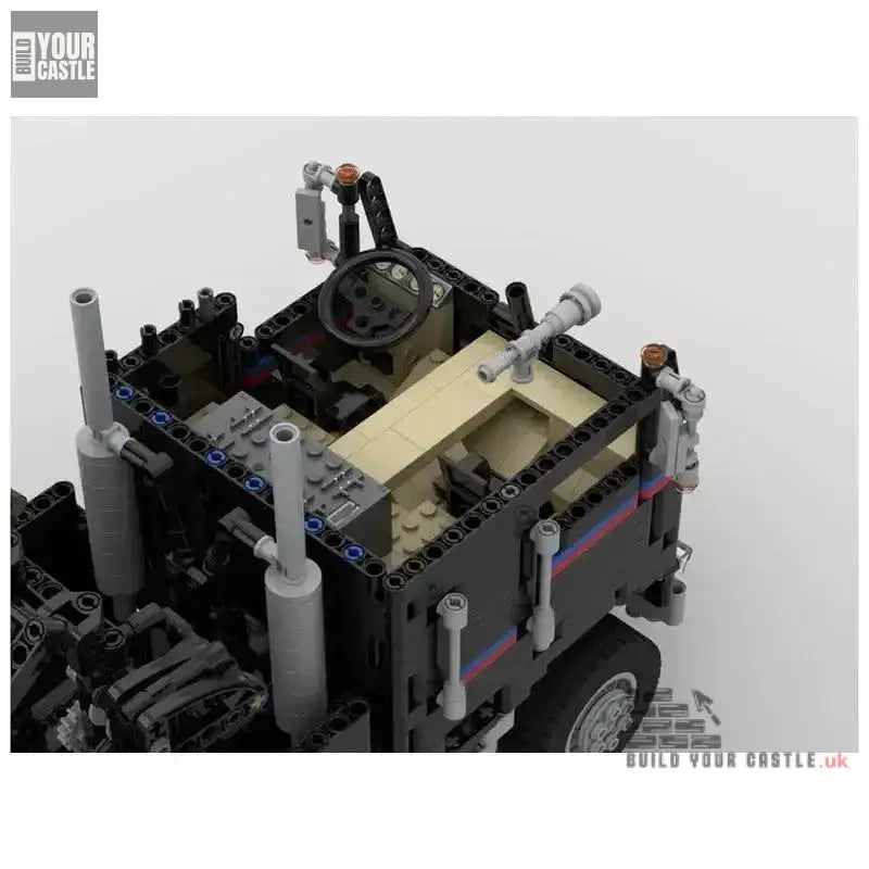 TOW Truck Technic 84847 Heavy Machinery car building set - BuildYourCastle