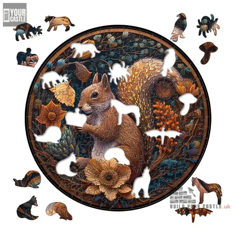 Wooden Animal Jigsaw Puzzles - BuildYourCastle