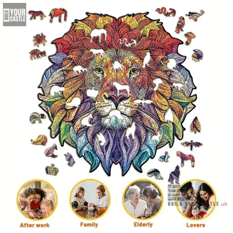 Wooden Animal Jigsaw Puzzles - BuildYourCastle