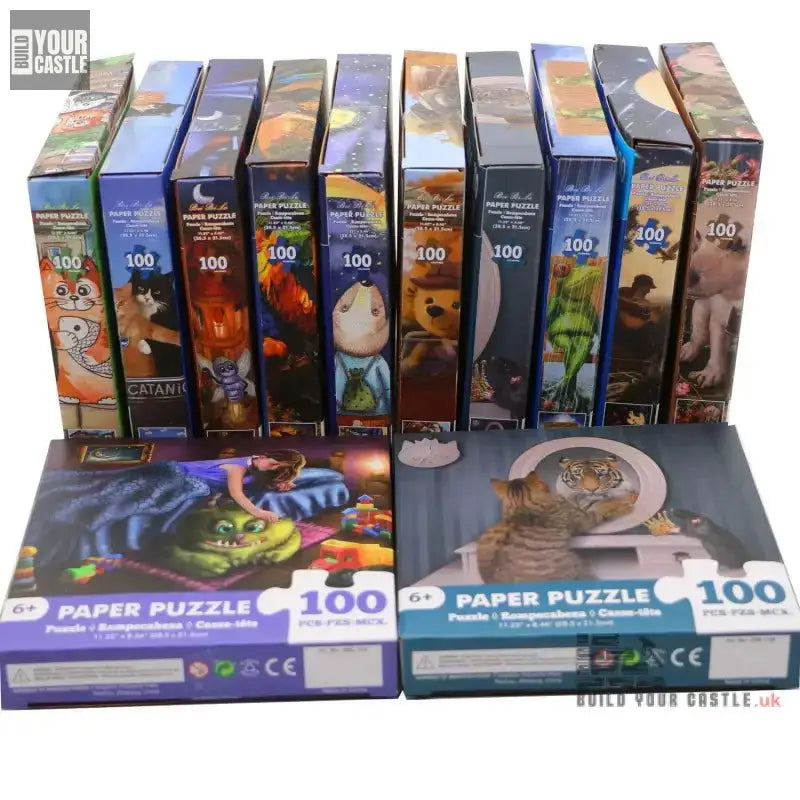 Wooden Animal Jigsaw Puzzles - BuildYourCastle