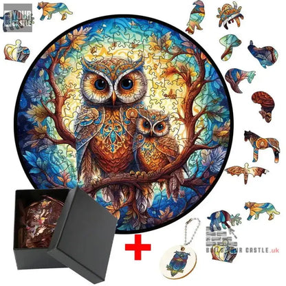 Wooden Animal Jigsaw Puzzles - BuildYourCastle