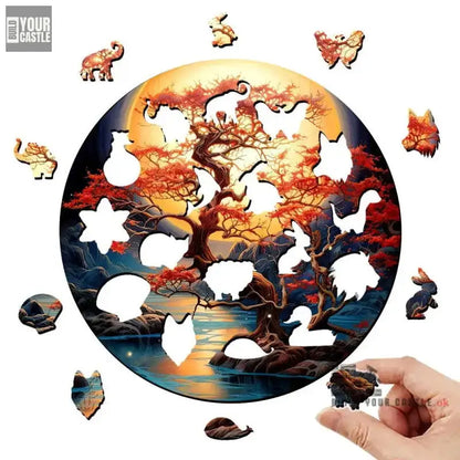 Wooden Animal Jigsaw Puzzles - BuildYourCastle