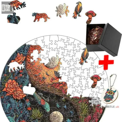 Wooden Animal Jigsaw Puzzles - BuildYourCastle