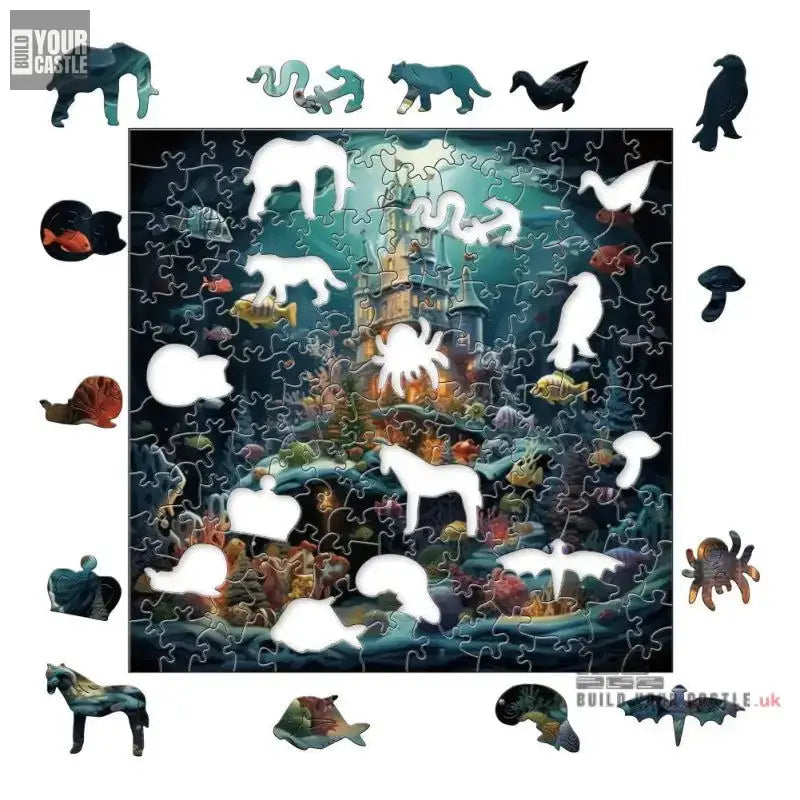 Wooden Animal Jigsaw Puzzles - BuildYourCastle