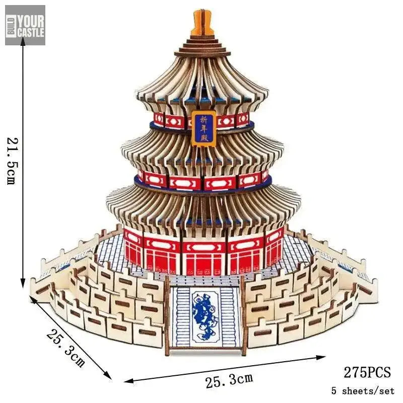 Wooden blocks vehicles or buildings - BuildYourCastle