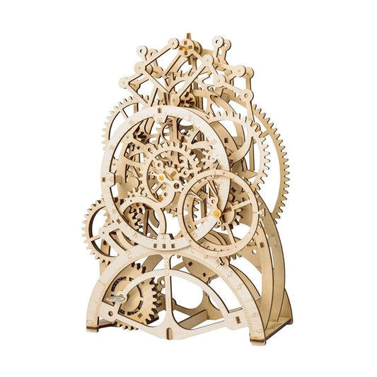 #170pcs Robotime 3D Wooden Puzzle DIY Pendulum clock