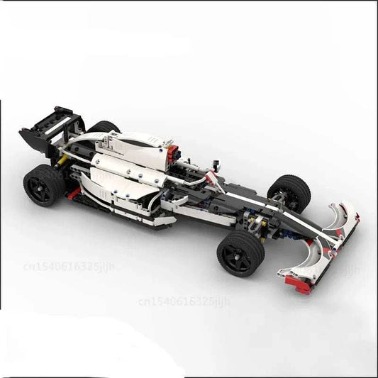 1236pcs MOC Technical Formula 1 Super Speed